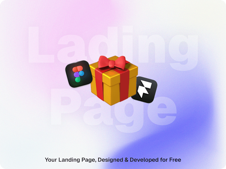 Cover image for 🎁 FREE Landing Page Design + Framer Development 