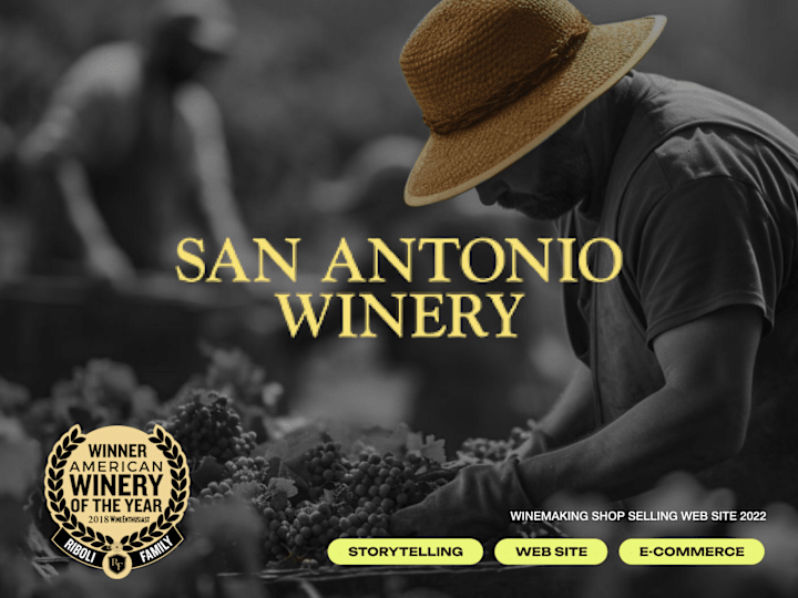 Cover image for Family Winery E-commerce