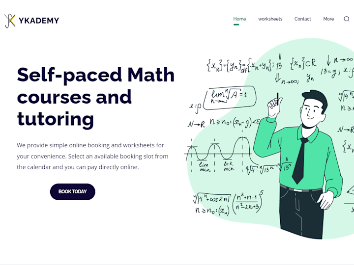 Cover image for Yakedemy Online Tutoring Website