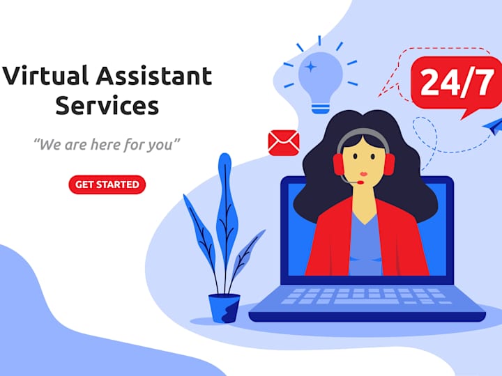 Cover image for I will your virtual assistant to perform your administrative job