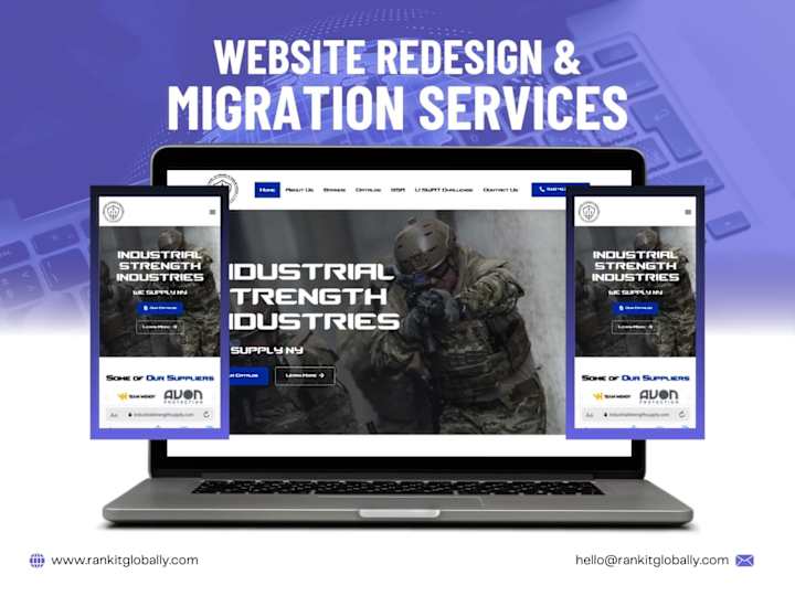 Cover image for Website Redesign & Migration