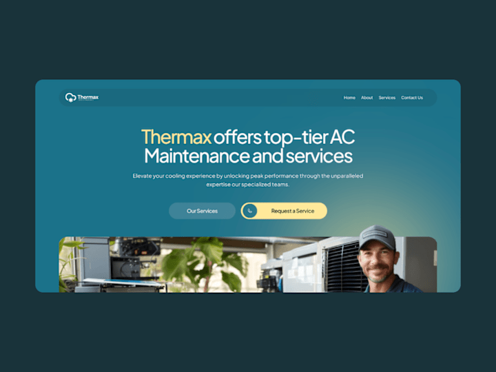 Cover image for Thermax website