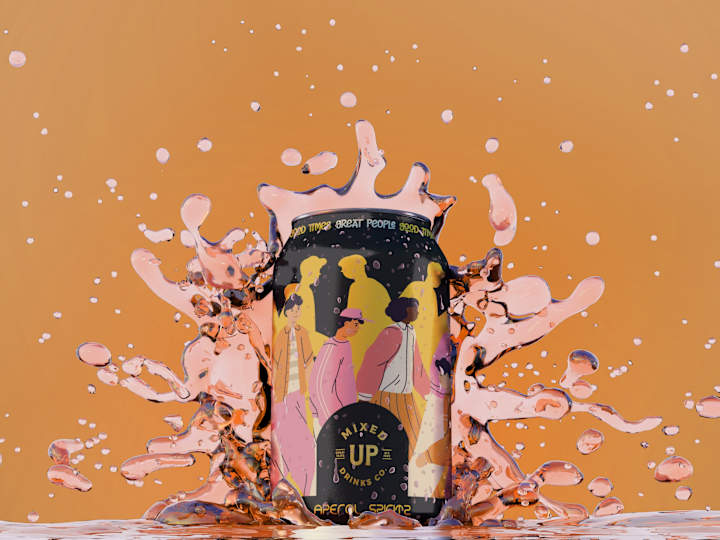 Cover image for Mixed Up Drinks Co. Packaging