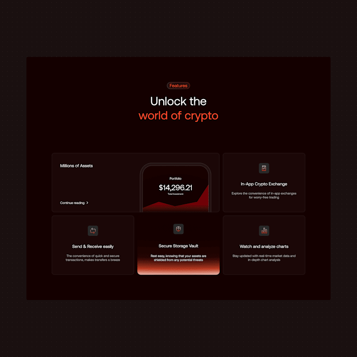 Cover image for Zion Wallet — Web3/Crypto Web Design