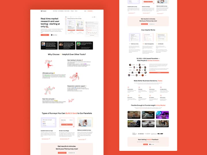 Cover image for HelpFull| Real-Time Research and User Testing