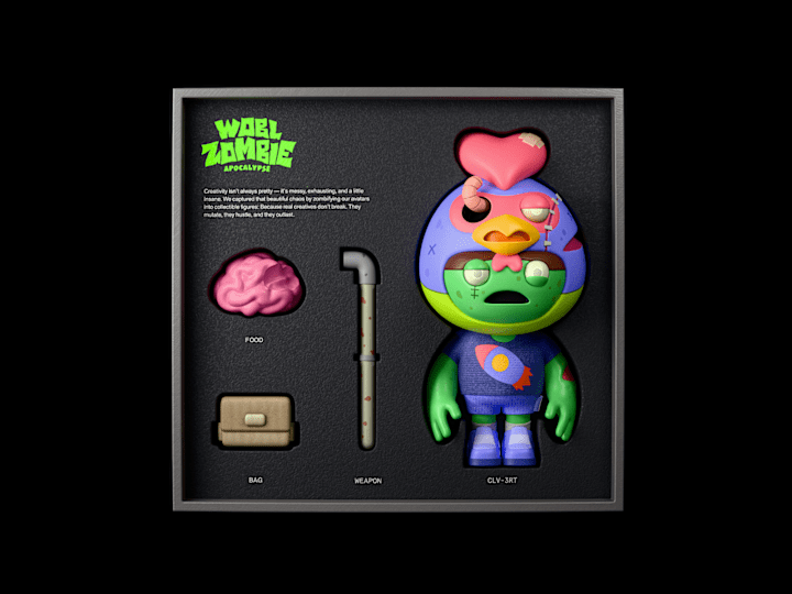 Cover image for WOBL IP Zombie Apocalypse (Blind Box Design)