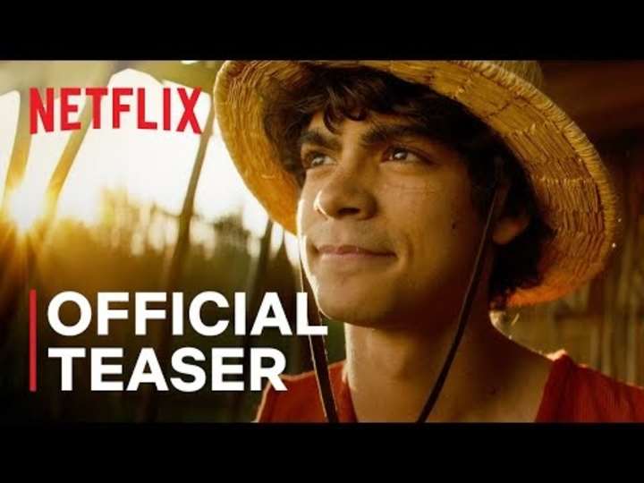 Cover image for Netflix finally shows off its swashbuckling One Piece series in…
