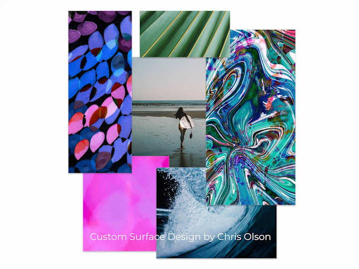 Cover image for Custom Print Illustrations and Surface Patterns