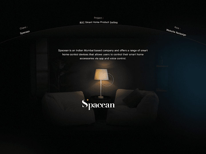 Cover image for Portfolio UI/UX Design for Spacean 
