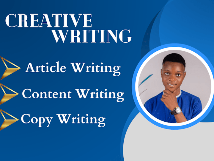 Cover image for I will do content writing, articles and other creative work