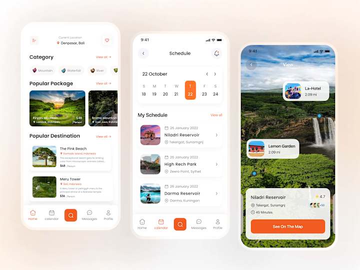 Cover image for Travel Mobile app