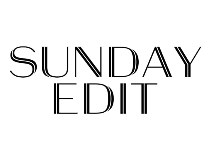 Cover image for Sunday Edit — Sunday Riley