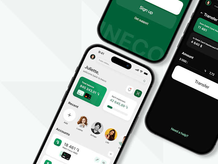 Cover image for Inecobank App Redesign Concept