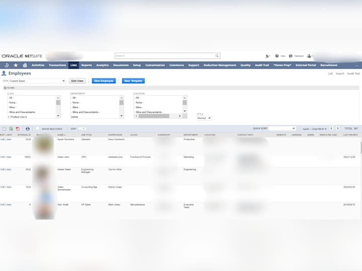 Cover image for Data Implementation of NetSuite
