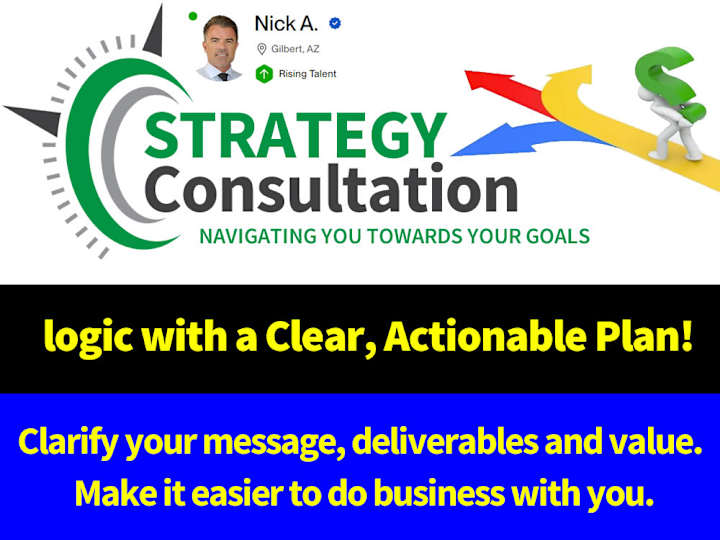 Cover image for Marketing Strategy Consultation with a Clear, Actionable Plan