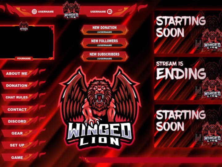 Cover image for Custom Twitch Animated Packages
(Portfolio)