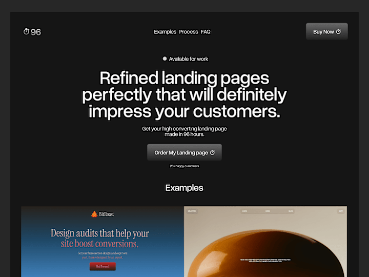 Cover image for Single Landing Page