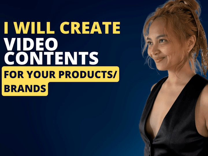 Cover image for You will get video content for your products