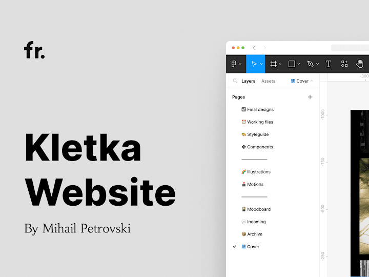 Cover image for Kletka Website