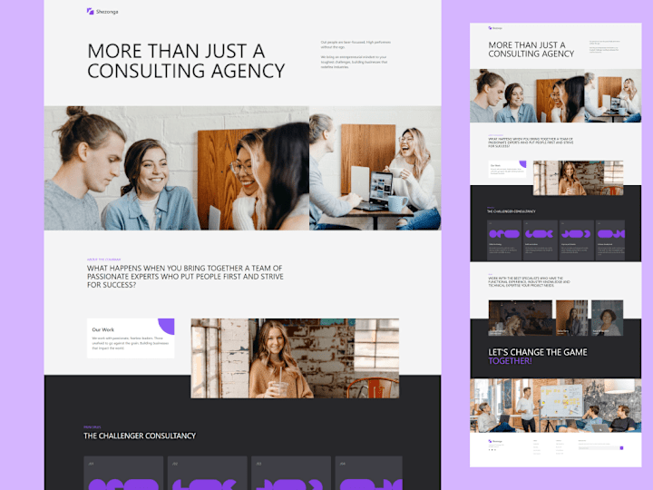 Cover image for Shezonga - Architecture Firm Website
