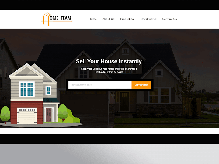 Cover image for Home Team | Real Estate Website