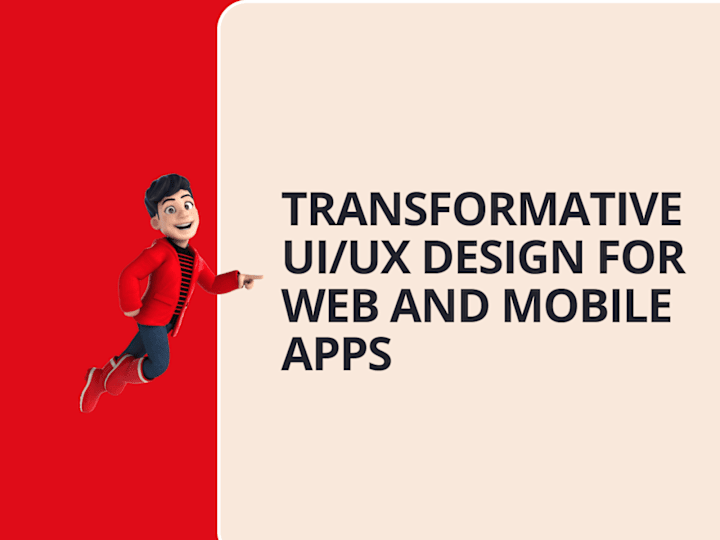 Cover image for Transformative UI/UX Design for Web and Mobile Apps