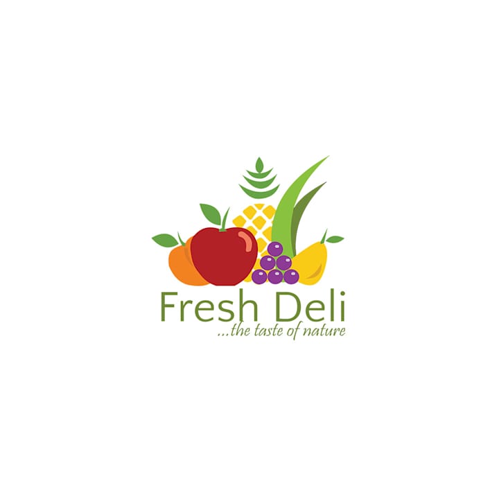 Cover image for Fresh Deli's Logo on Behance
