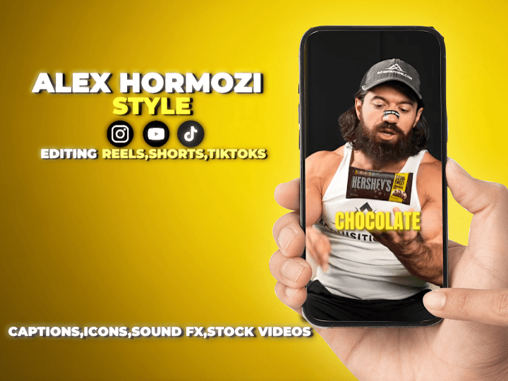 Cover image for Editing reels,shorts, tiktoks (short form videos)