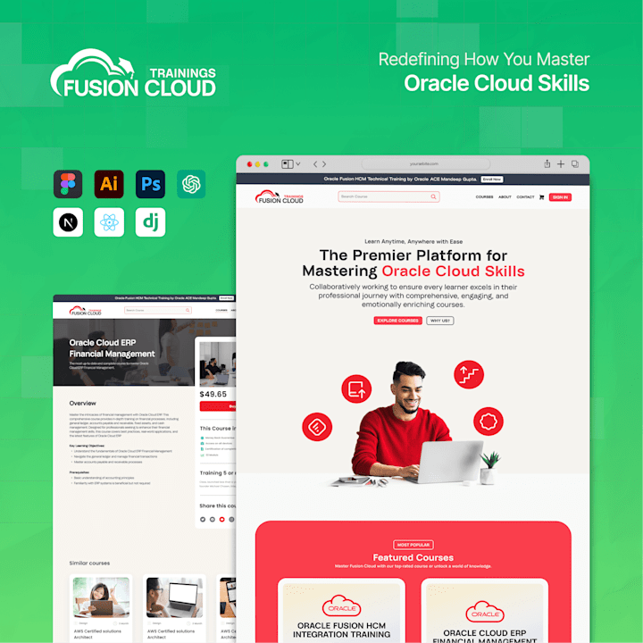 Cover image for UX Design & Development - Fusion Cloud Training