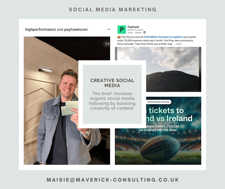 Cover image for Paid & Organic Social Campaigns