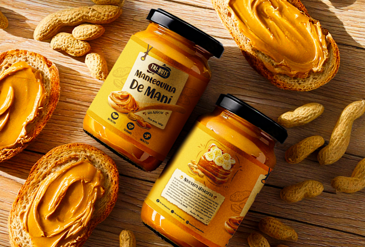 Cover image for Triple the natural wonder: where joy meets pure nutty goodness