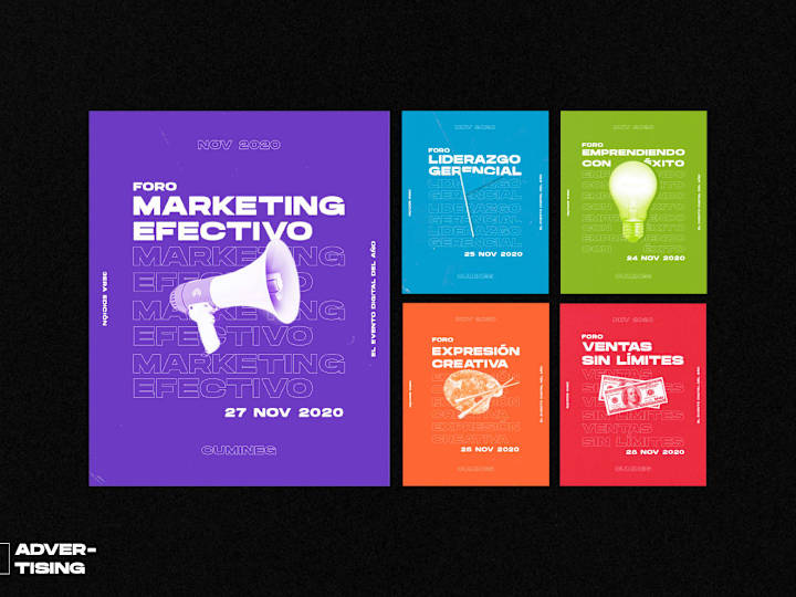 Cover image for Online Event Art Direction and Design