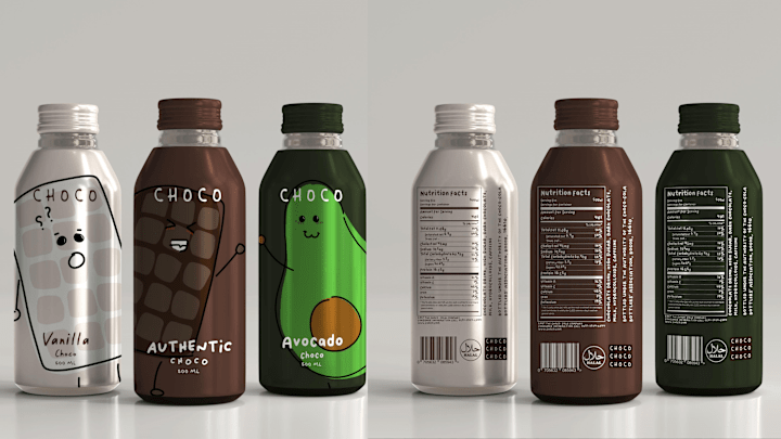 Cover image for Packaging Design - Choco Beverage on Behance