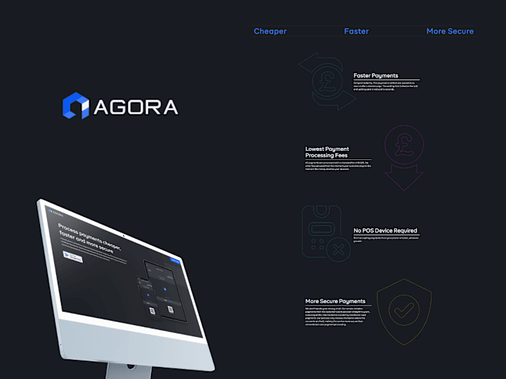 Cover image for AgoraPay Payment Transfer App website