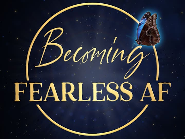 Cover image for Becoming Fearless AF - Book Cover