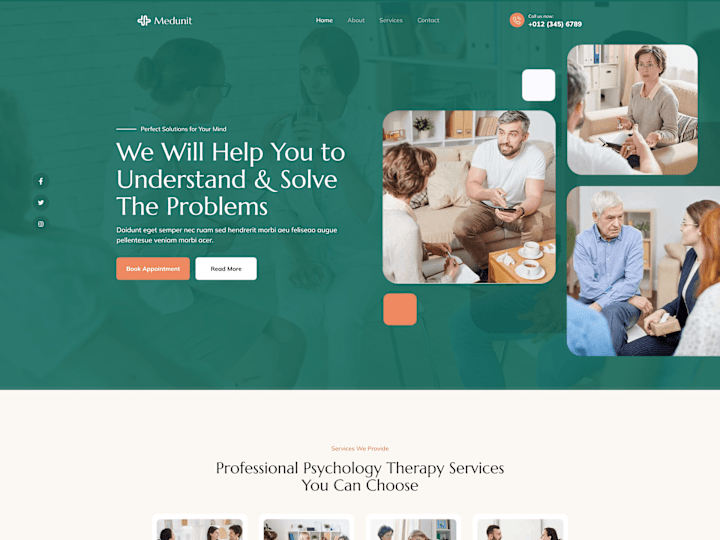 Cover image for Medical & Healthcare Solutions UI | Hydepark Digitals