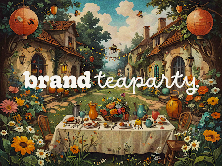 Cover image for Brand Tea Party: Brewing Magnetic Brand Worlds 🫖