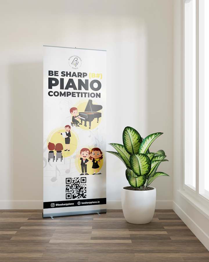 Cover image for Roll-Up Banner Design for a Music Event