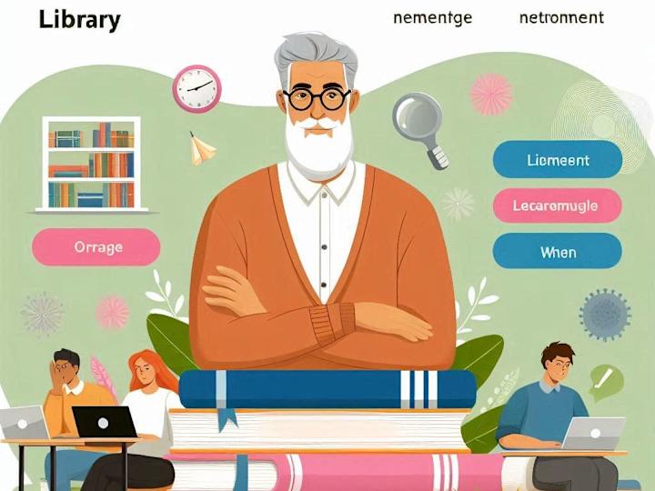 Cover image for Library Management System - Python & Django