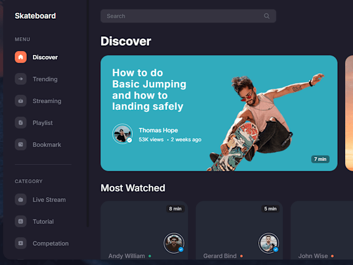 Cover image for Skateboard Crew Social Platform