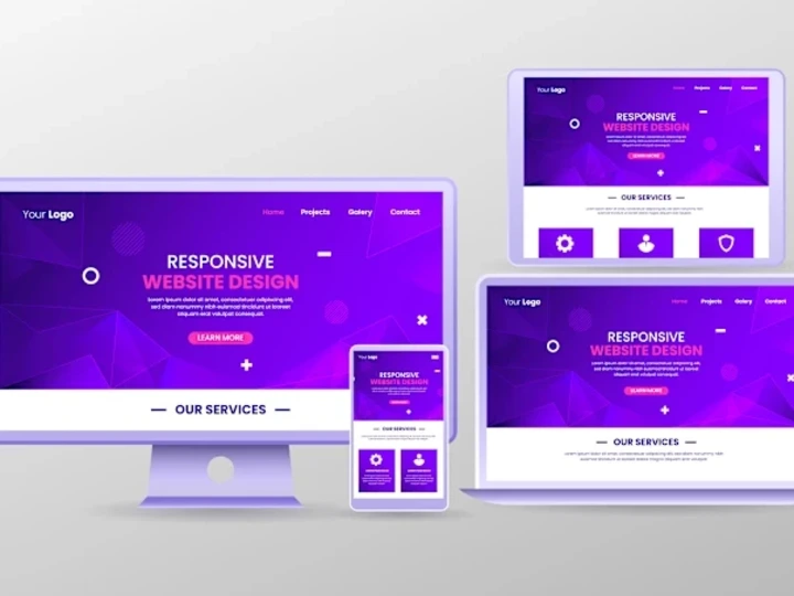 Cover image for I will create responsive website with modern design and hosting