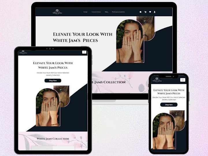 Cover image for White gems web UI