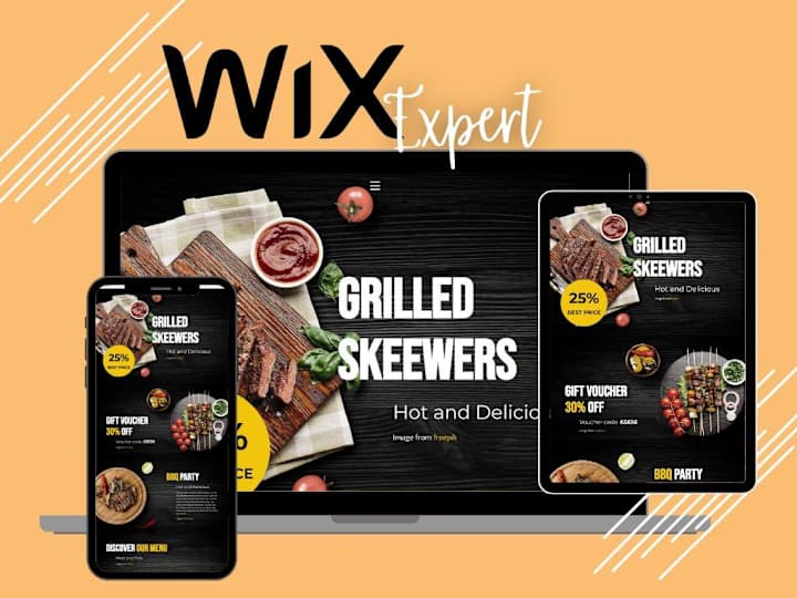 Cover image for Wix Web Design 