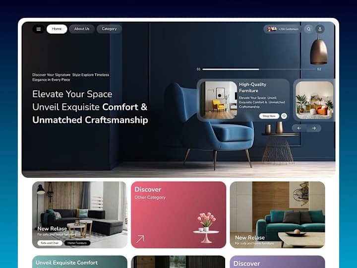 Cover image for Furniture E-commerce Platform