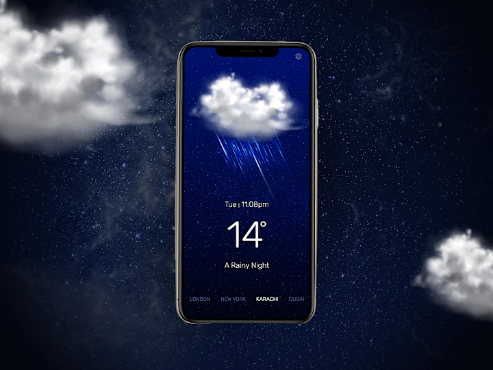 Cover image for Weather App UI