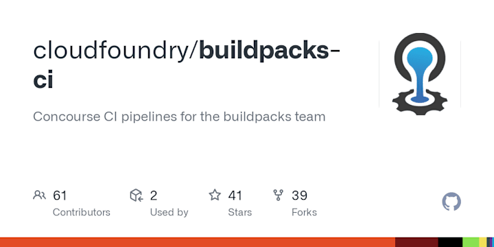Cover image for Cloud Foundry Buildpacks Concourse Deployment