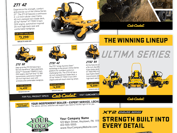 Cover image for Cub Cadet Mailers and Ads