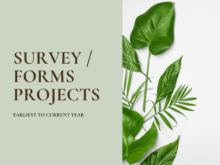 Cover image for Survey / Forms