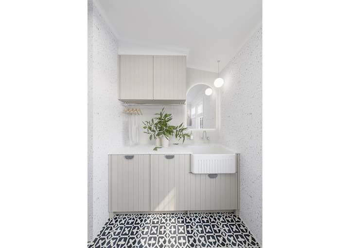 Cover image for BATHROOM WITH LAUNDRY