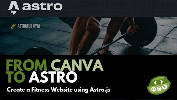 Cover image for Canva to Astro 4 Website: Complete Course - YouTube